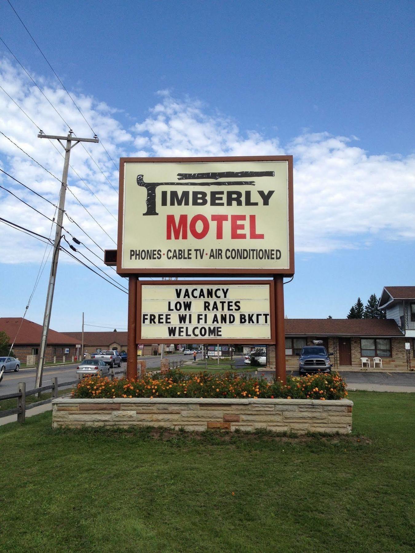 Timberly Motel Gaylord Exterior foto